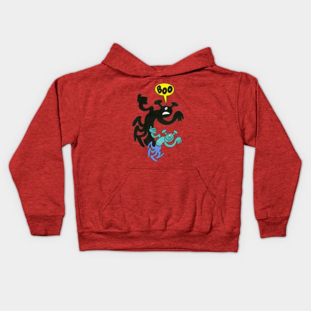 Boo5 Kids Hoodie by June Rachelson-Ospa